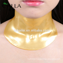 24k nano gold anti wrinkle neck mask sheet